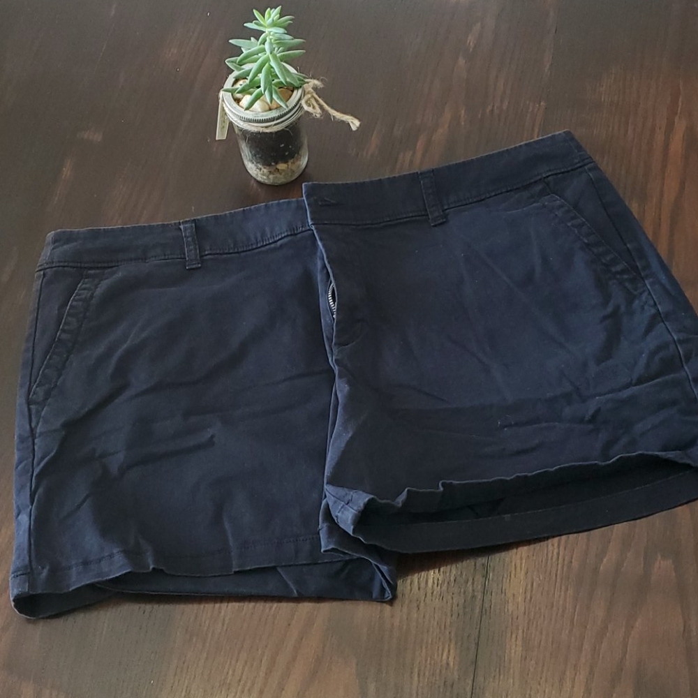 Gently used navy blue shorts